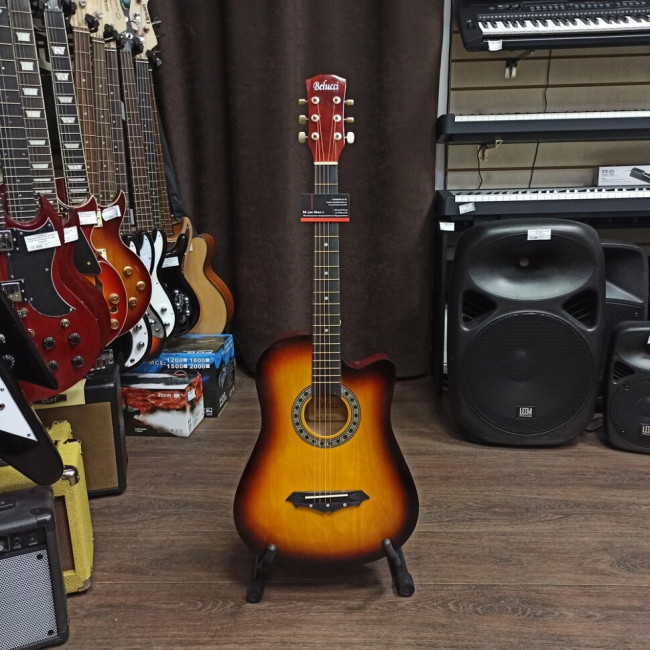 Акустическая гитара Belucci BC3810BS (SB) с вырезом санберст