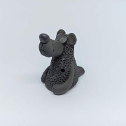 Свистулька Медведь Керамика Щипановых SM02 маленькая черная Свистулька Медведь Керамика Щипановых SM02 маленькая черная