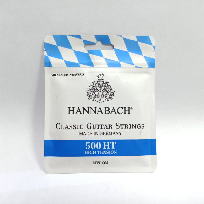 Струны для классической гитары Hannabach 500HT посеребренная медь