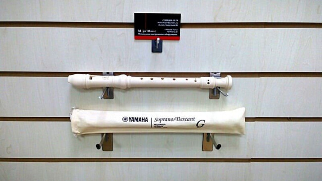 Блокфлейта сопрано Yamaha YRS-23 немецкая система