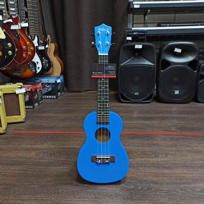 Укулеле концерт Belucci XU23-11 Blue Укулеле концерт Belucci XU23-11 Blue