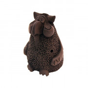 Свистулька Сова Керамика Щипановых SB05 большая черная Свистулька Сова Керамика Щипановых SB05 большая черная