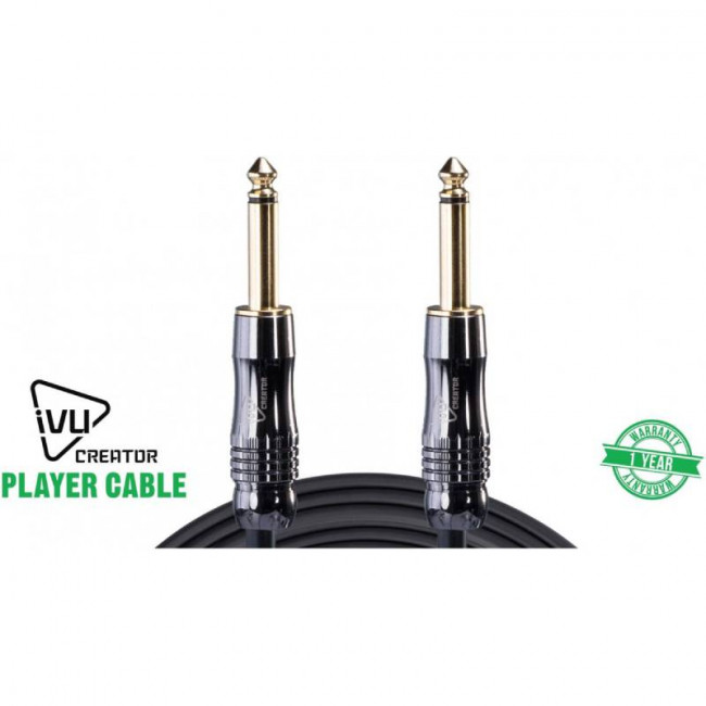 Кабель инструментальный 3м IVU Creator PIC-3S/S Кабель инструментальный 3м IVU Creator PIC-3S/S