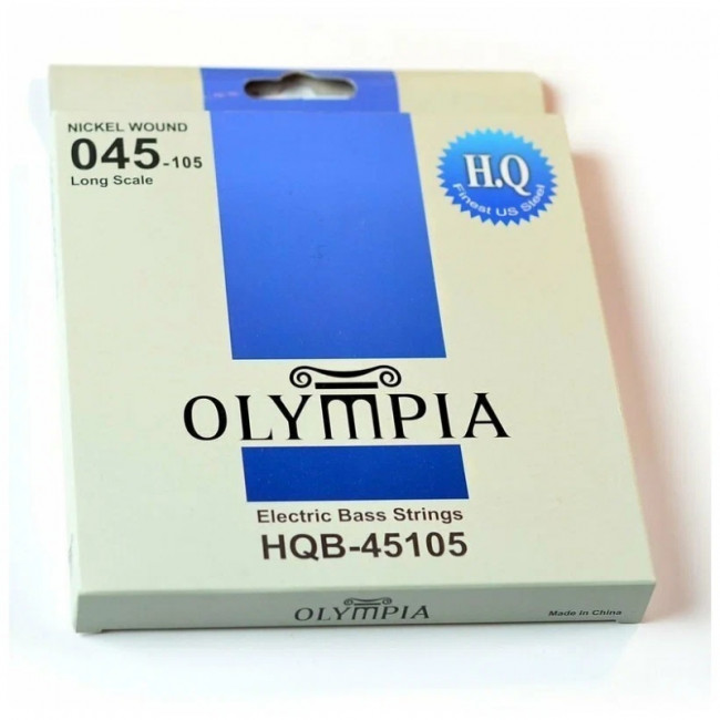 Струны для бас гитары 45-105 Olympia HQB45105 Струны для бас гитары 45-105 Olympia HQB45105
