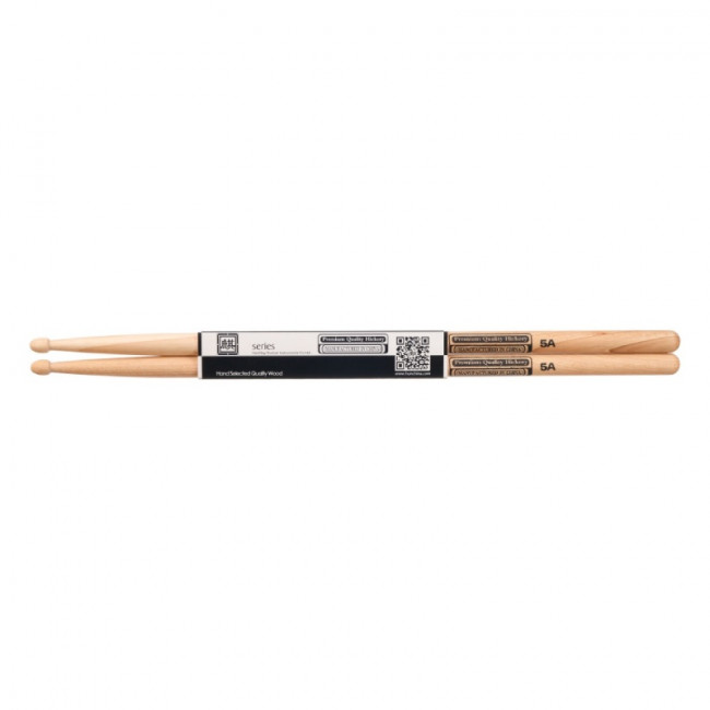 Барабанные палочки 5A  HUN 10103001 Natural Series QI орех гикори Барабанные палочки 5A  HUN 10103001 Natural Series QI орех гикори