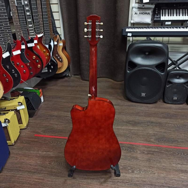 Акустическая гитара Belucci BC3810N с вырезом цвет натуральный