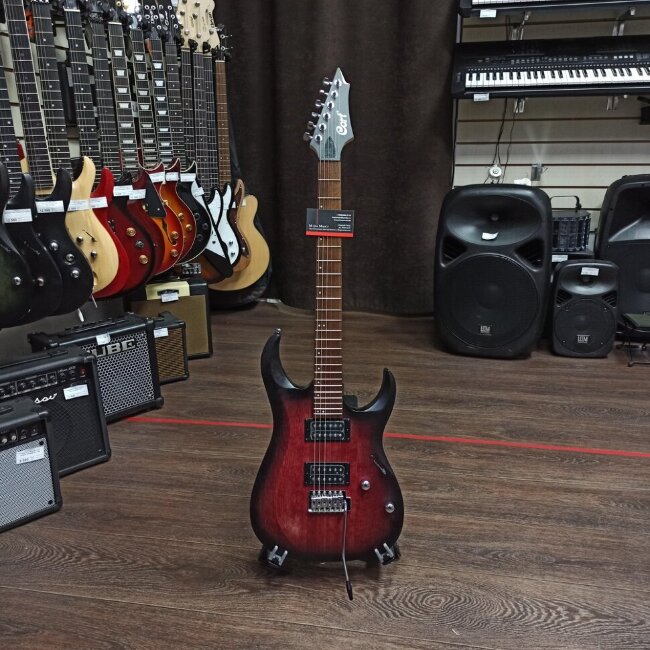 Электрогитара Cort X100-OPBB X Series красный санберст