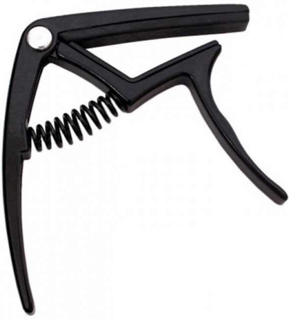 Каподастр для акустической гитары Alice A007K/BK черный