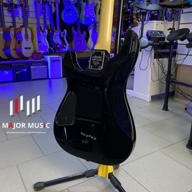 Электрогитара SCHECTER OMEN-6 BLK цвет черный Электрогитара SCHECTER OMEN-6 BLK цвет черный