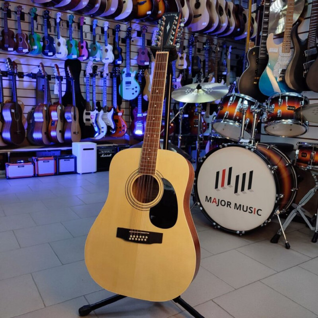 б/у Электроакустическая 12-струнная гитара Parkwood W81-12E-WBAG-OP с чехлом