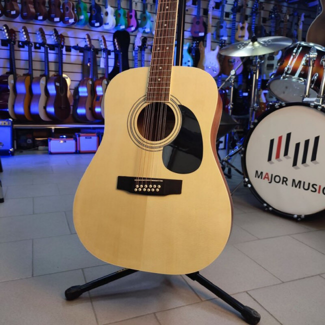 б/у Электроакустическая 12-струнная гитара Parkwood W81-12E-WBAG-OP с чехлом