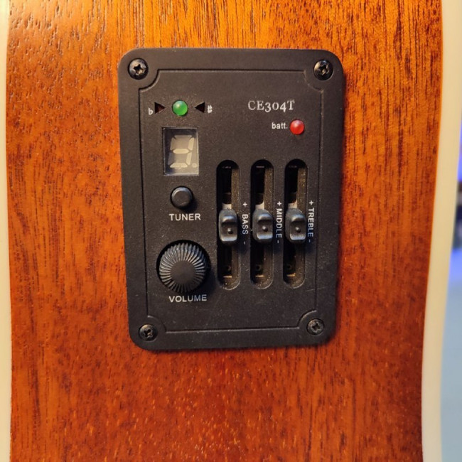 б/у Электроакустическая 12-струнная гитара Parkwood W81-12E-WBAG-OP с чехлом