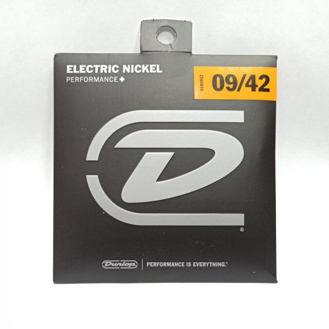 Струны для электрогитары 9-42 Dunlop DEN0942 никелированные