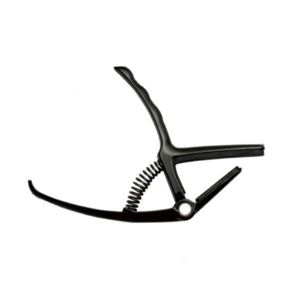 Каподастр для акустической гитары Alice A007L/BK черный Каподастр для акустической гитары Alice A007L/BK черный