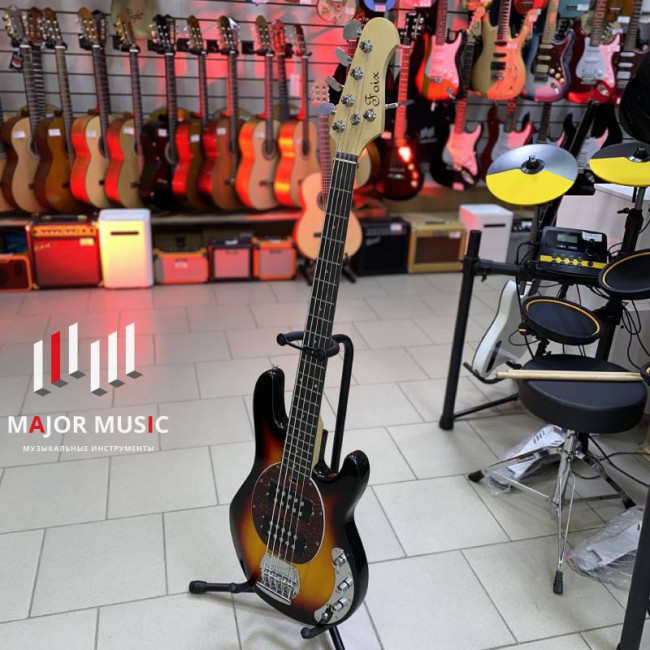 5-струнная бас-гитара Foix FBG/FBG-KB-04-SB цвет санберст