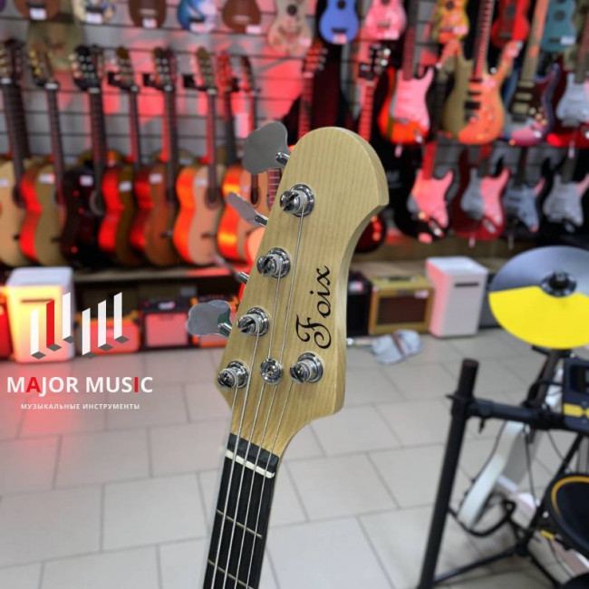 5-струнная бас-гитара Foix FBG/FBG-KB-04-SB цвет санберст