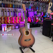 HS-4040-MAS Акустическая гитара, с вырезом, красный санберст, Naranda