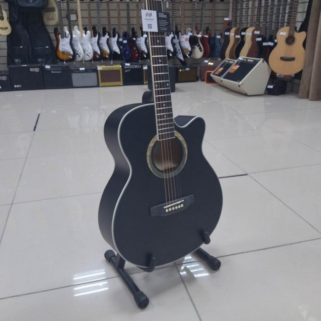 Акустическая гитара Foix FFG-2040C-BK черная Акустическая гитара Foix FFG-2040C-BK черная