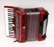 Аккордеон "Тула" A-4-RD 37х80-III-7/2, красный, Тульская Гармонь Аккордеон "Тула" A-4-RD 37х80-III-7/2, красный, Тульская Гармонь