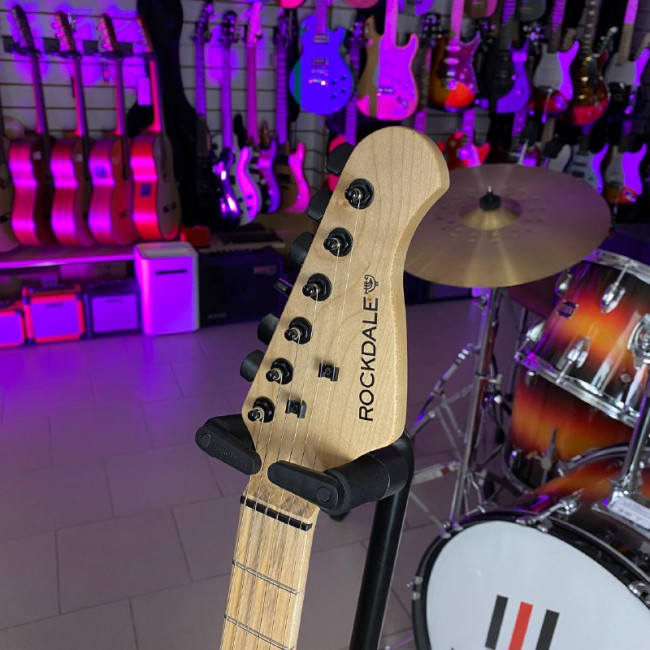 Электрогитара Rockdale Stars Plus HT HH Maple Black