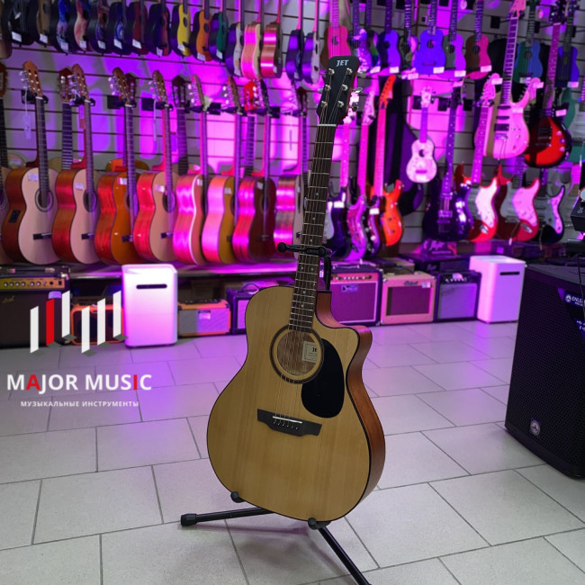 Акустическая гитара Jet JGA-255 OP цвет натуральный Акустическая гитара Jet JGA-255 OP цвет натуральный