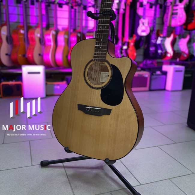 Акустическая гитара Jet JGA-255 OP цвет натуральный Акустическая гитара Jet JGA-255 OP цвет натуральный
