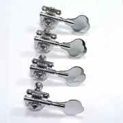 Комплект колковой механики для бас гитары Caraya MB-3001-CR 4 левых