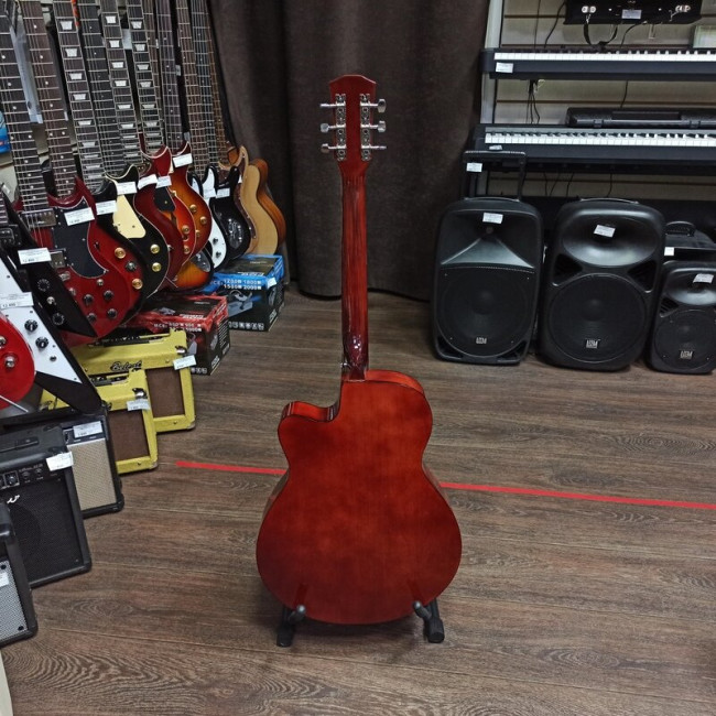 Акустическая гитара Belucci BC40401570 (Lightning) с вырезом рисунок