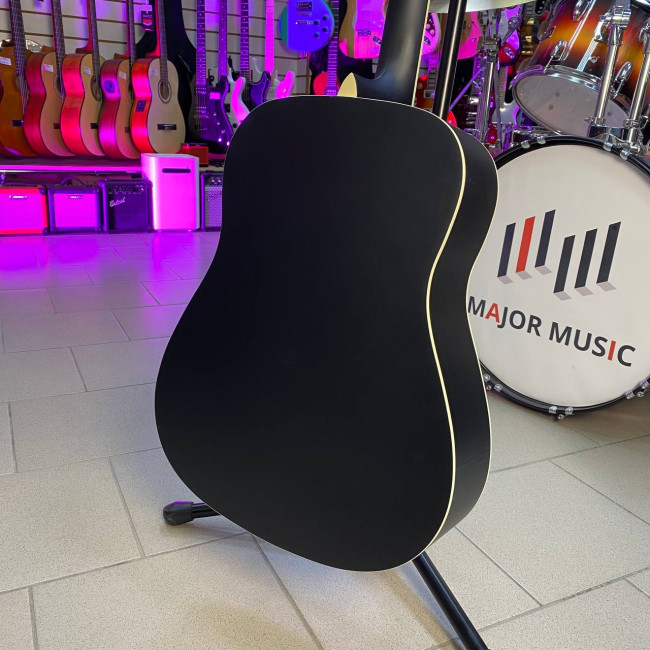 Акустическая гитара Veston D-45 SP/BKS LH леворукая Акустическая гитара Veston D-45 SP/BKS LH леворукая