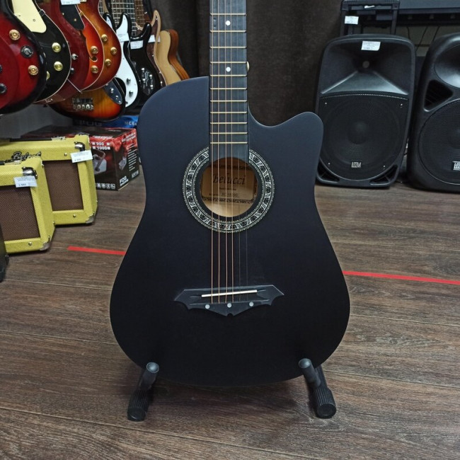 Акустическая гитара Belucci BC3820BK с вырезом черная