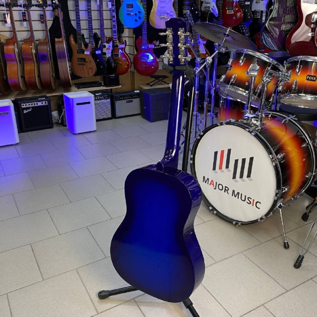 Акустическая гитара Fante FT-R38B-BLS синяя