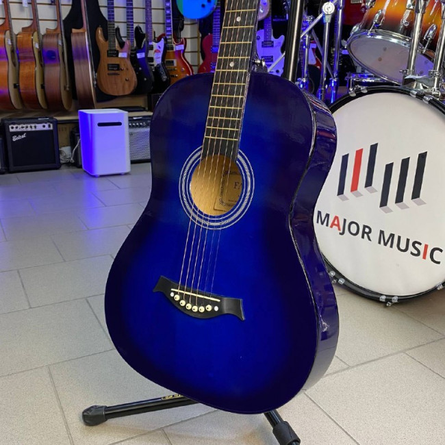 Акустическая гитара Fante FT-R38B-BLS синяя