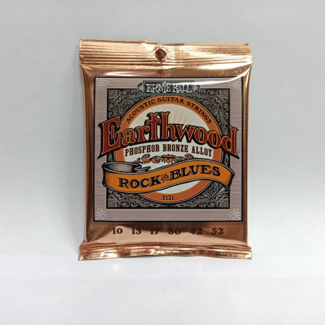 Струны для акустической гитары 10-52 Ernie Ball 2151 Фосфорная бронза
