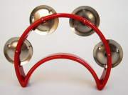 Тамбурин форма "одинокий месяц" 4 пары бубенцов Alice ATB009 Тамбурин форма "одинокий месяц" 4 пары бубенцов Alice ATB009