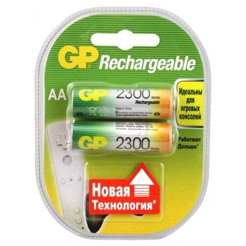 Аккумуляторный элемент питания AA GP GP230AAHC-2DECRC2 2300mAh Аккумуляторный элемент питания AA GP GP230AAHC-2DECRC2 2300mAh