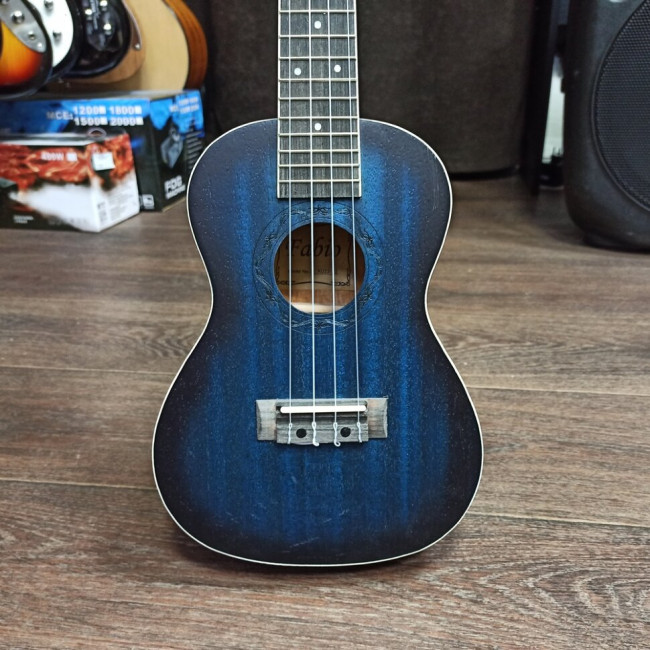 Укулеле концерт Fabio XU23-22BLS Mahagoni синяя