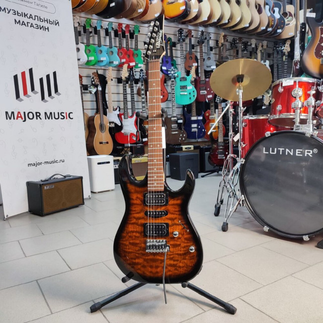 Электрогитара IBANEZ GRX70QA-SB