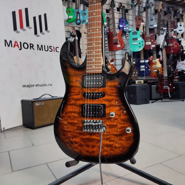 Электрогитара IBANEZ GRX70QA-SB