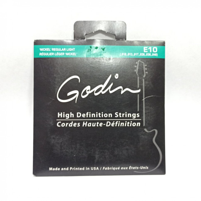 Струны для электрогитары 10-46 Godin E10 Струны для электрогитары 10-46 Godin E10