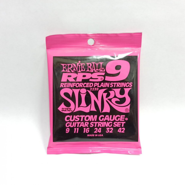Струны для электрогитары 9-42 Ernie Ball 2239 RPS9 Super Slinky Струны для электрогитары 9-42 Ernie Ball 2239 RPS9 Super Slinky