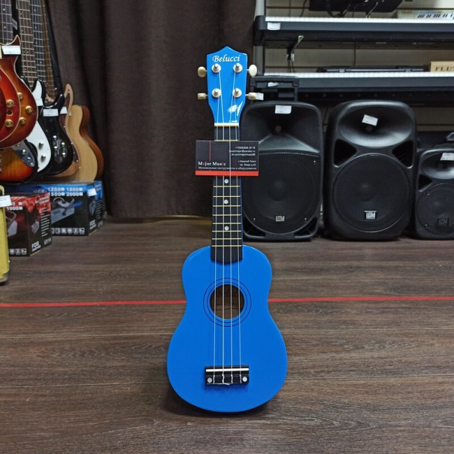 Укулеле сопрано Belucci XU21-11 Blue