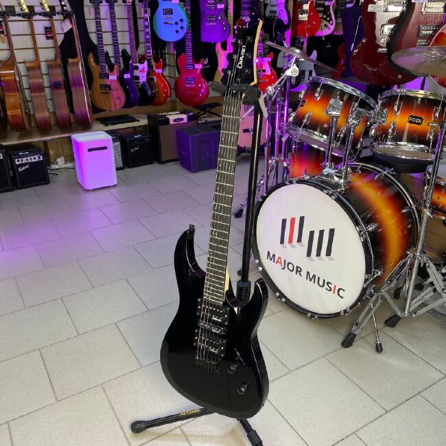 Электрогитара Clevan CX-13MBK черная