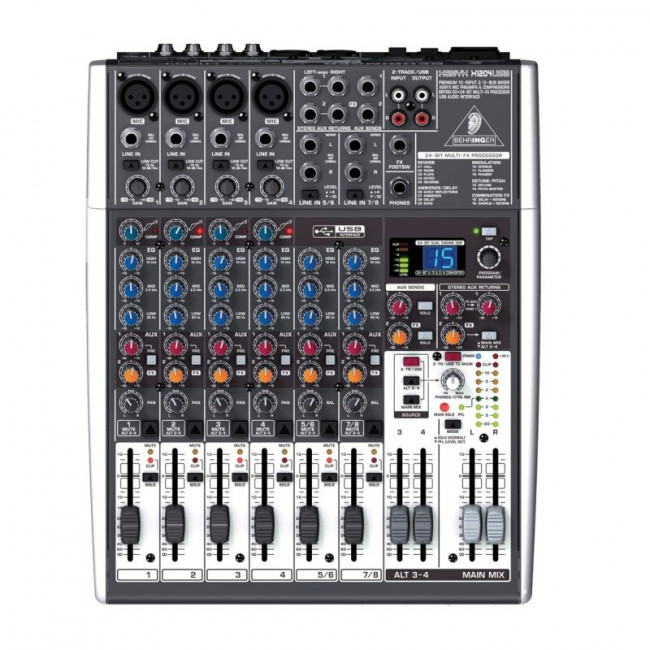 Микшерный пульт Behringer X1204USB Микшерный пульт Behringer X1204USB