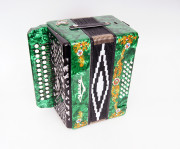 Гармонь Шуйская гармонь "Чайка 204" S6XL-A-GR 25х25-|| зеленая