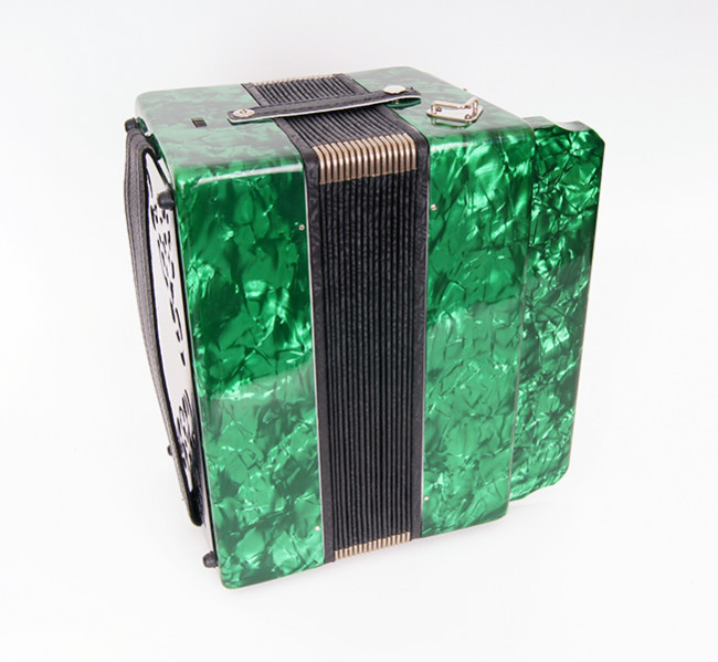 Гармонь Шуйская гармонь "Чайка 204" S6XL-A-GR 25х25-|| зеленая Гармонь Шуйская гармонь "Чайка 204" S6XL-A-GR 25х25-|| зеленая