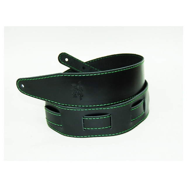 Гитарный ремень Fidel FL111054LP Premier кожанный, цвет черный