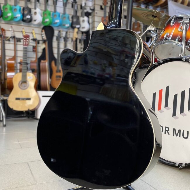 Акустическая гитара HOMAGE LF-401C-B с вырезом Акустическая гитара HOMAGE LF-401C-B с вырезом