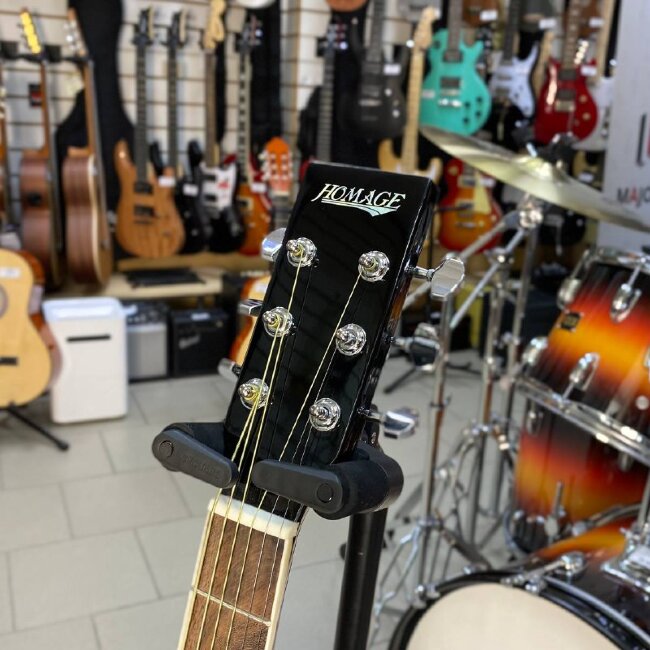 Акустическая гитара HOMAGE LF-401C-B с вырезом Акустическая гитара HOMAGE LF-401C-B с вырезом