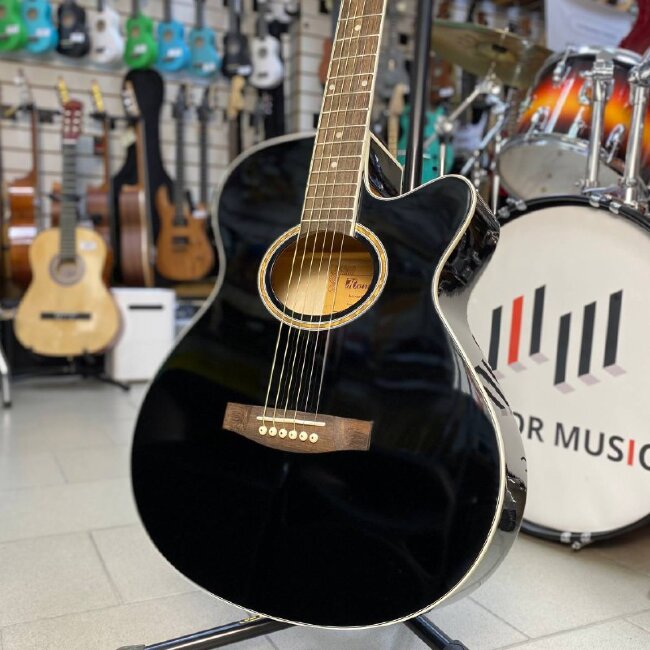 Акустическая гитара HOMAGE LF-401C-B с вырезом Акустическая гитара HOMAGE LF-401C-B с вырезом