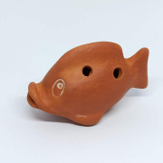 Окарина Рыбка Мастерская Никифорова, малая сувенирная MN-OMS-9 Окарина Рыбка Мастерская Никифорова, малая сувенирная MN-OMS-9